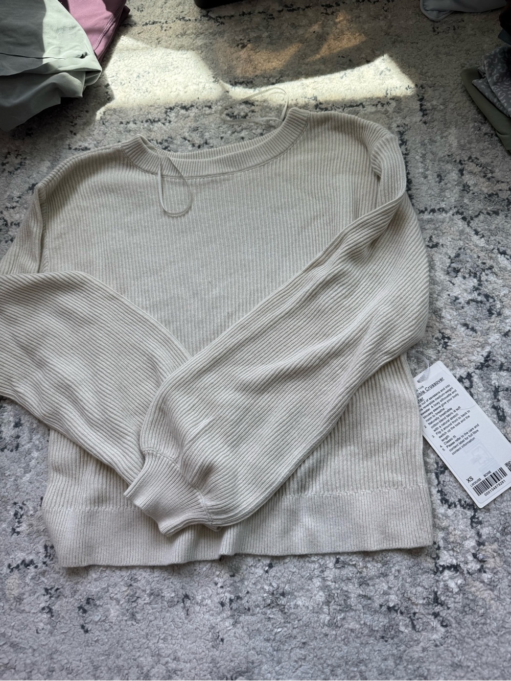 NWT Lululemon reversible sweater